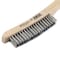 Forney Scratch Brush With Long Handle, Stainless, 3 X 19 Rows 70521 - alternate 2